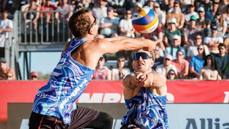 Beach duo Van de Velde/De Groot skip consolation final in Hamburg with an eye on the European Championships